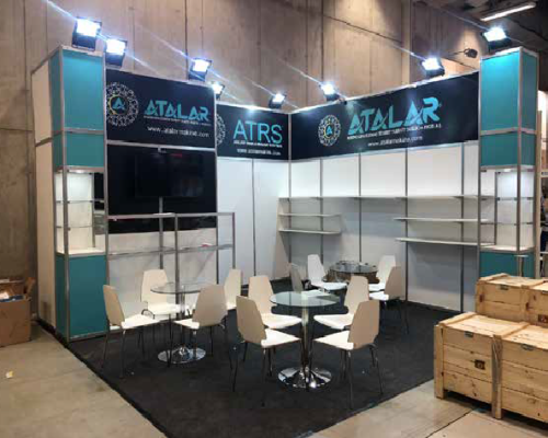 Mobile Stands – Portable and Quick-Setup Ready-Made Exhibition Furniture Rental